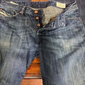 Hot Italian Button Fly Diesel Jeans 30x32